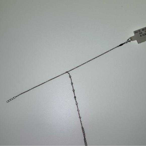 JACQUIE AICHE 14K 7 DIAMOND FINGER BRACELET HAND CHAIN WHITE GOLD - Picture 7 of 16